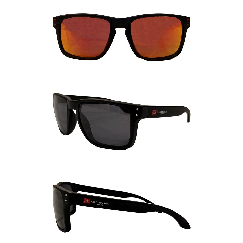 Stilige solbriller med polariserte glass