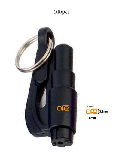 Nødhammer for bil i nøkkelknippet